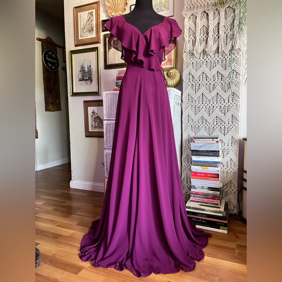 Anthropologie evening gown - Picture 7 of 17